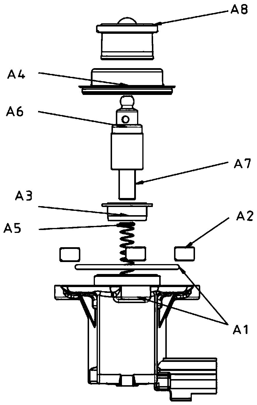 Pressure relief valve automatic assembly equipment