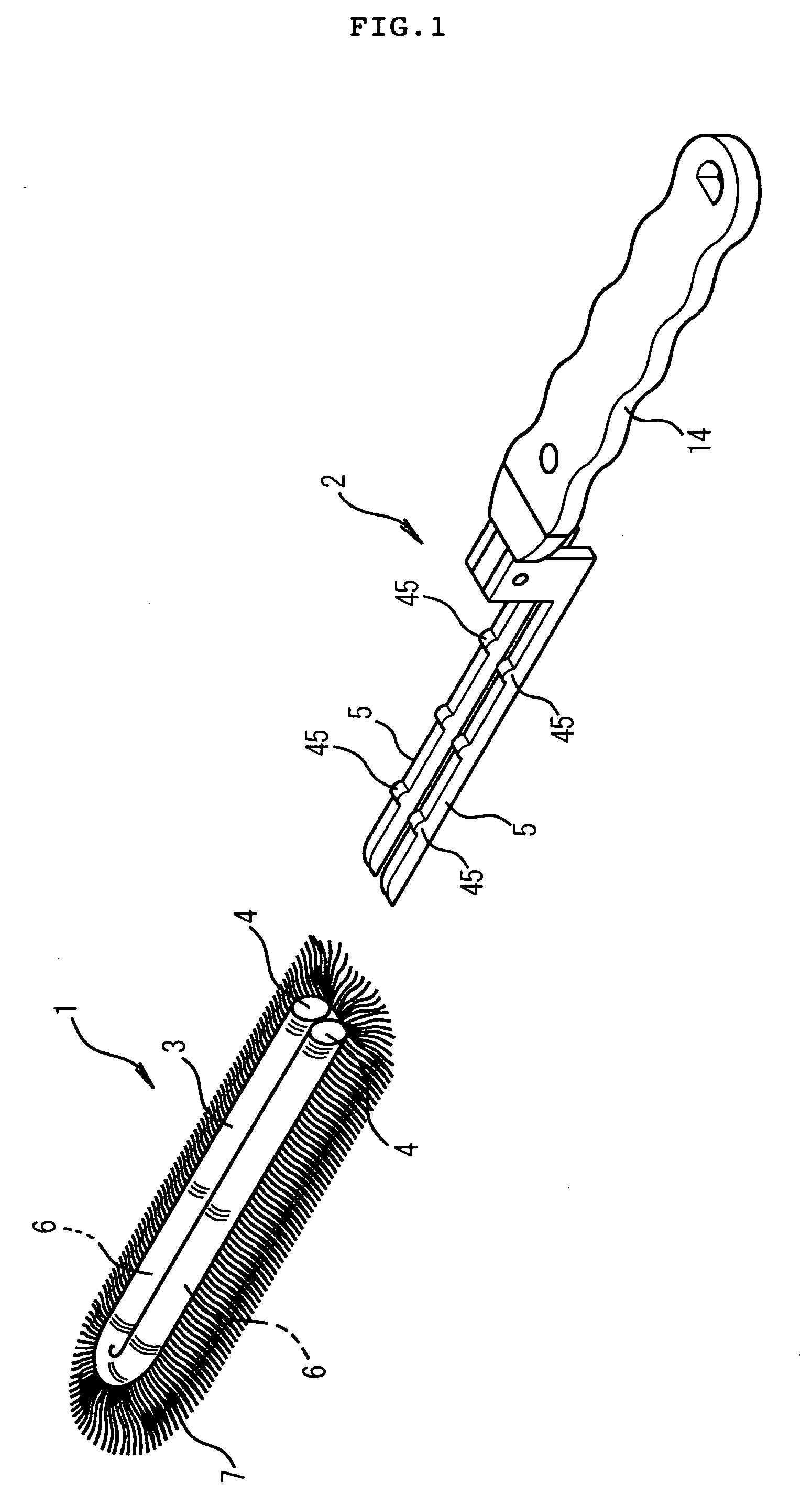 Cleaning tool and method of manufacturing cleaning part thereof