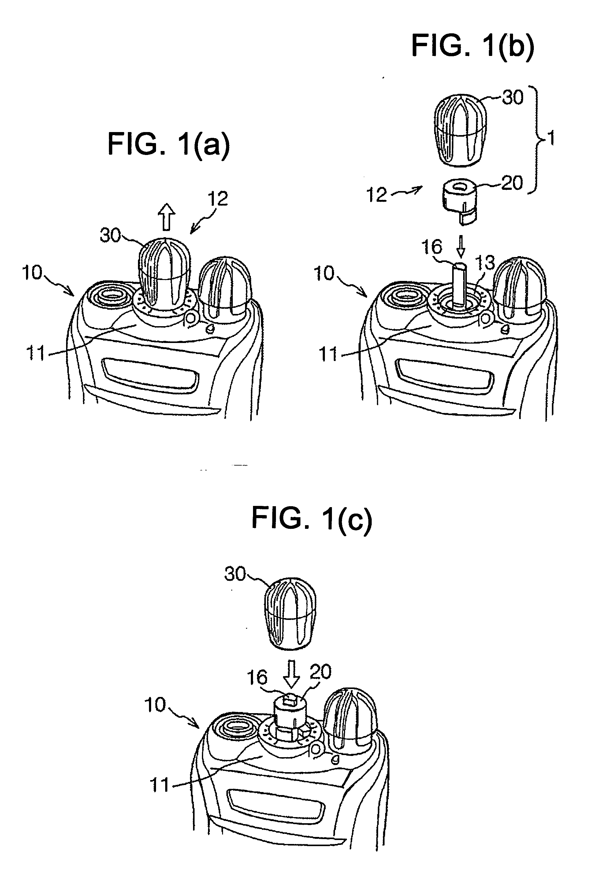 Stopper structure for rotary operation member, electronic device, and channel stopper