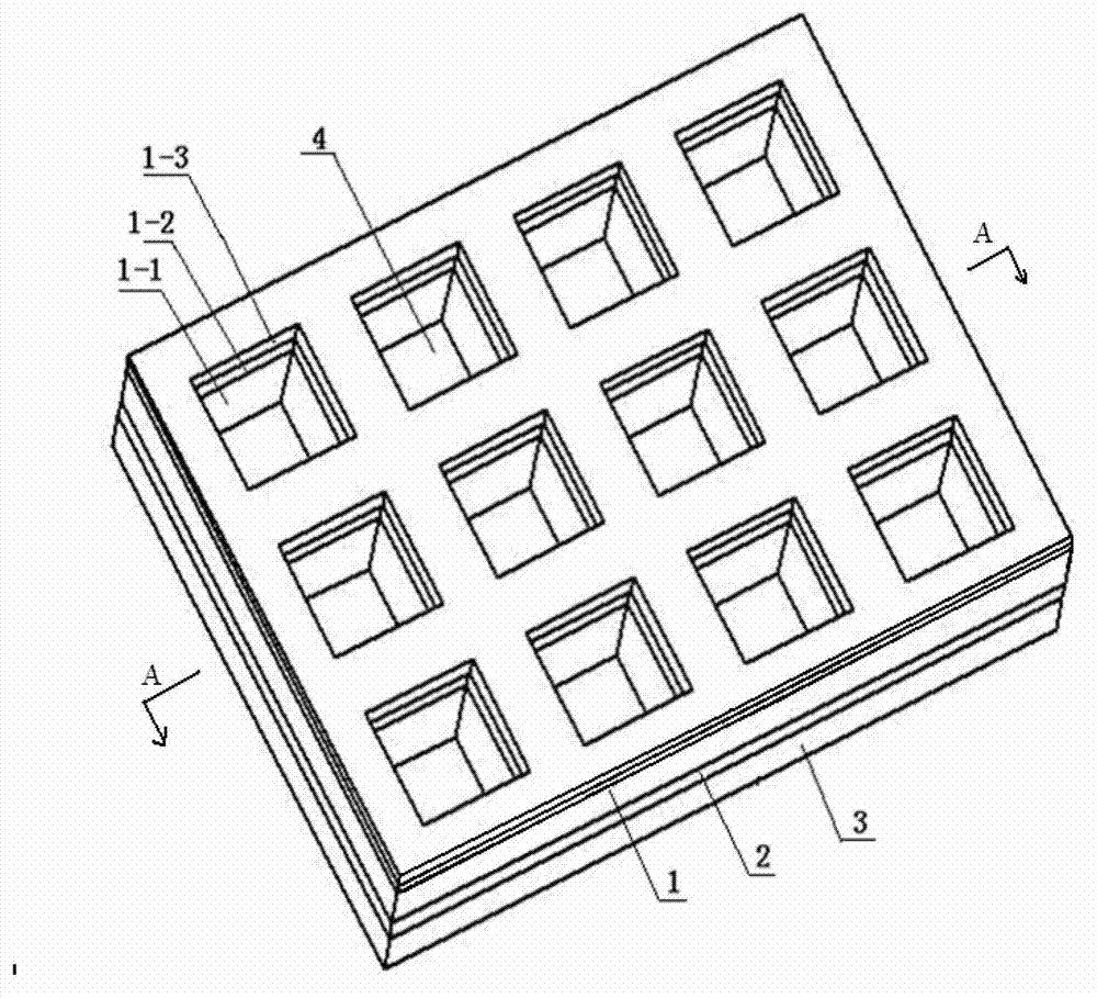 Biochip with constant volume and preparation method thereof