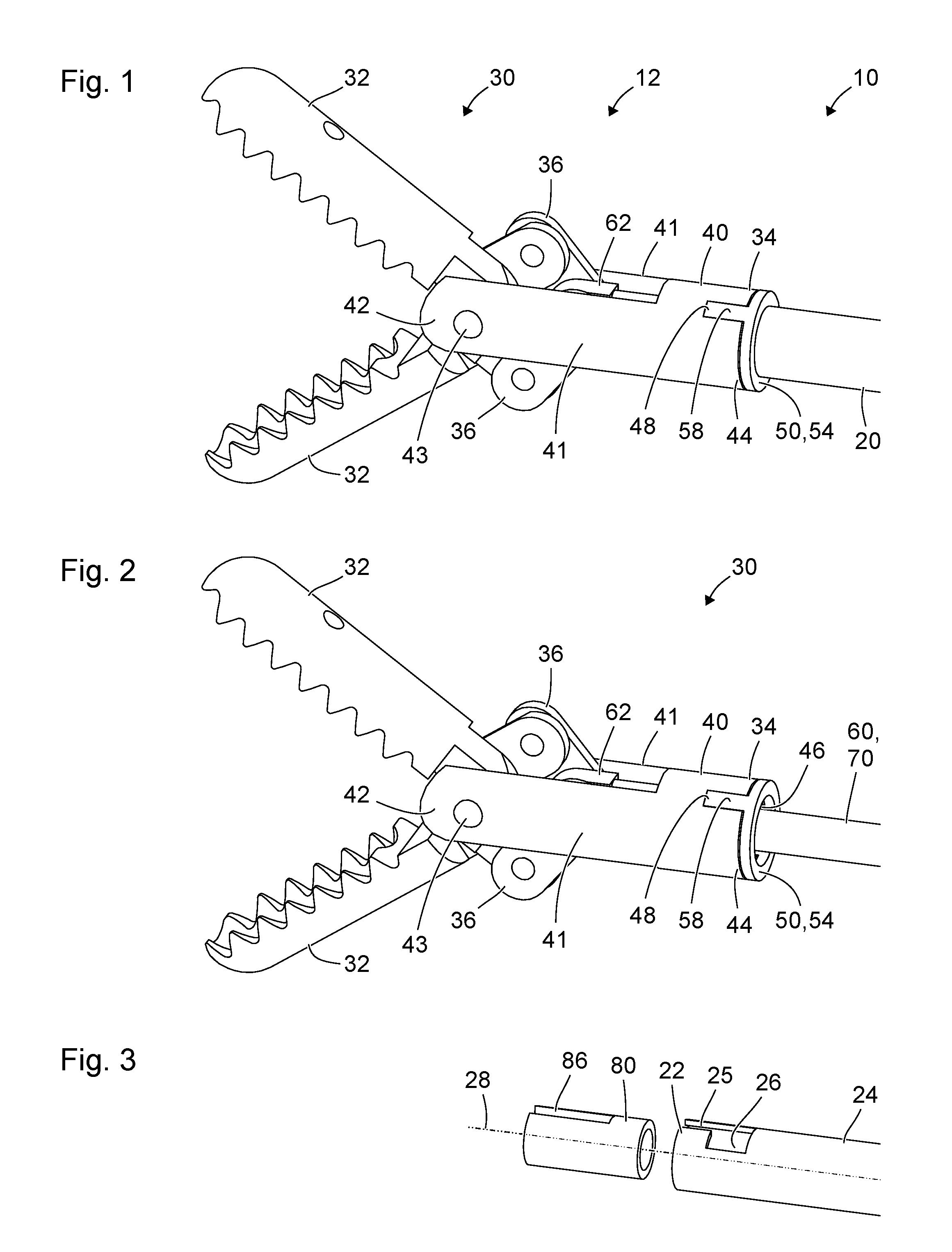 Tool for a dismantlable medical instrument