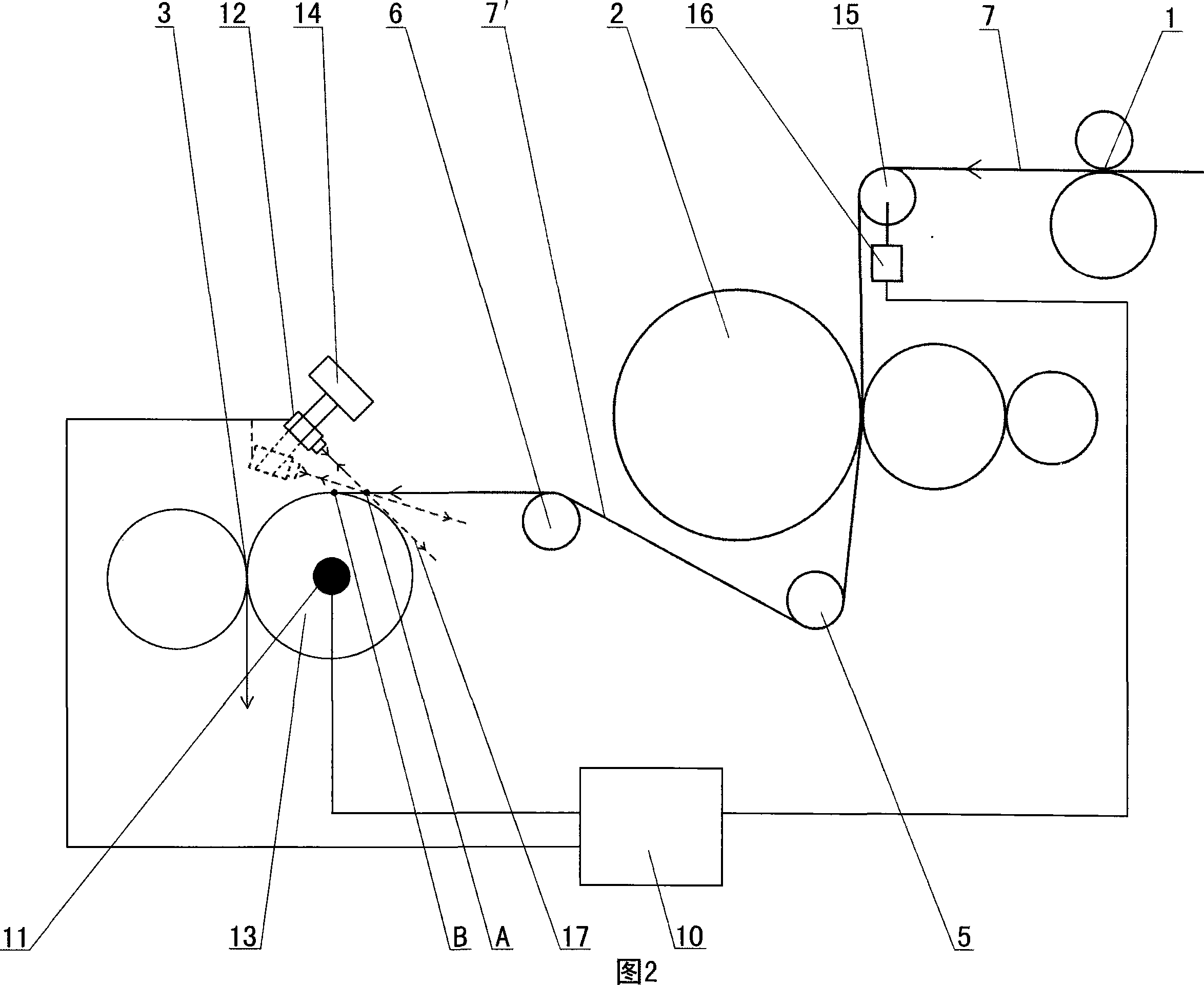 Method for producing equal edition breadth holographic moulding film and its molding device