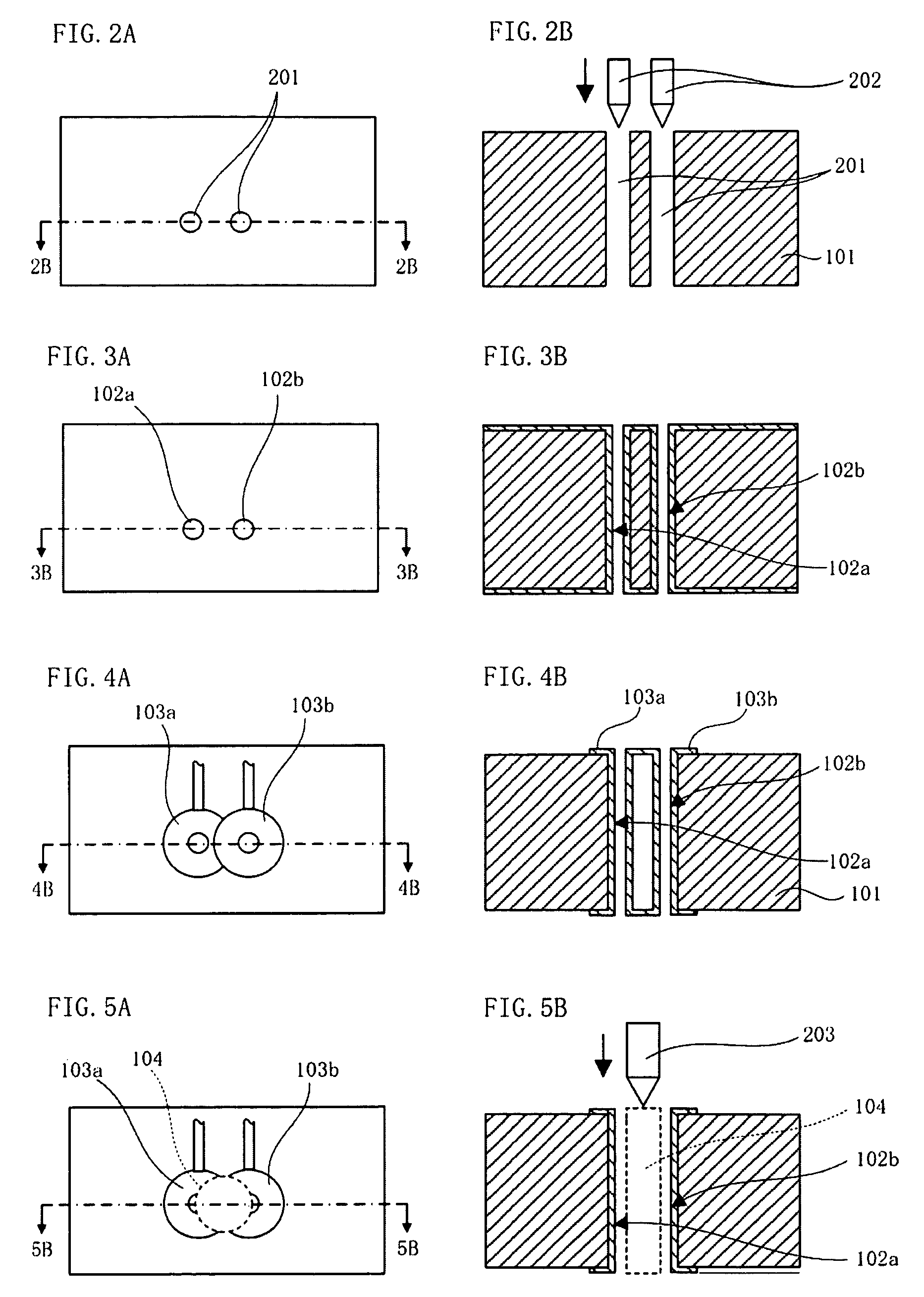 Wiring board having via and method forming a via in a wiring board