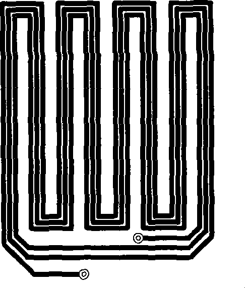 Gas pipeline crack electromagnetical ultrasonic oblique wave guide detecting method