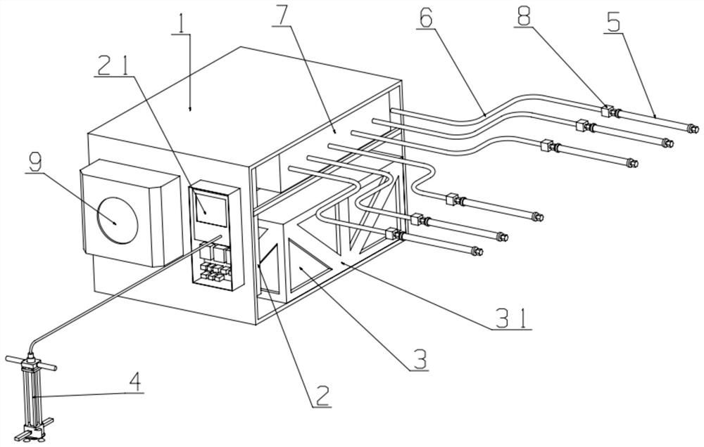 Directional variable flow type hydraulic fracturing system and method