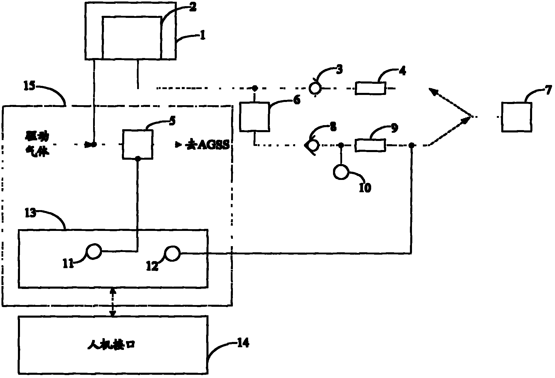 Ventilating system of anesthesia apparatus and pressure calibration method thereof