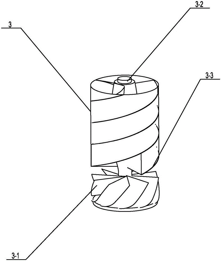 Bladeless fan adopting turbine spiral air supply