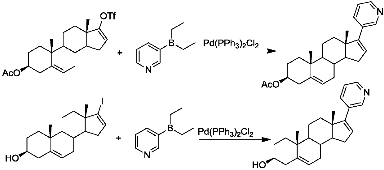 Abiraterone acetate preparation method