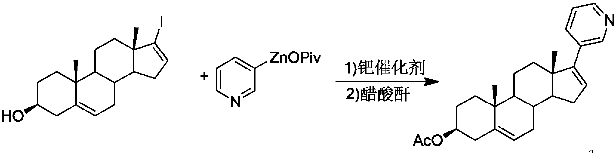 Abiraterone acetate preparation method