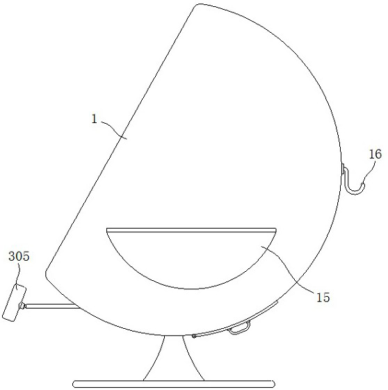 A postpartum fumigation nursing device for obstetrics and gynecology