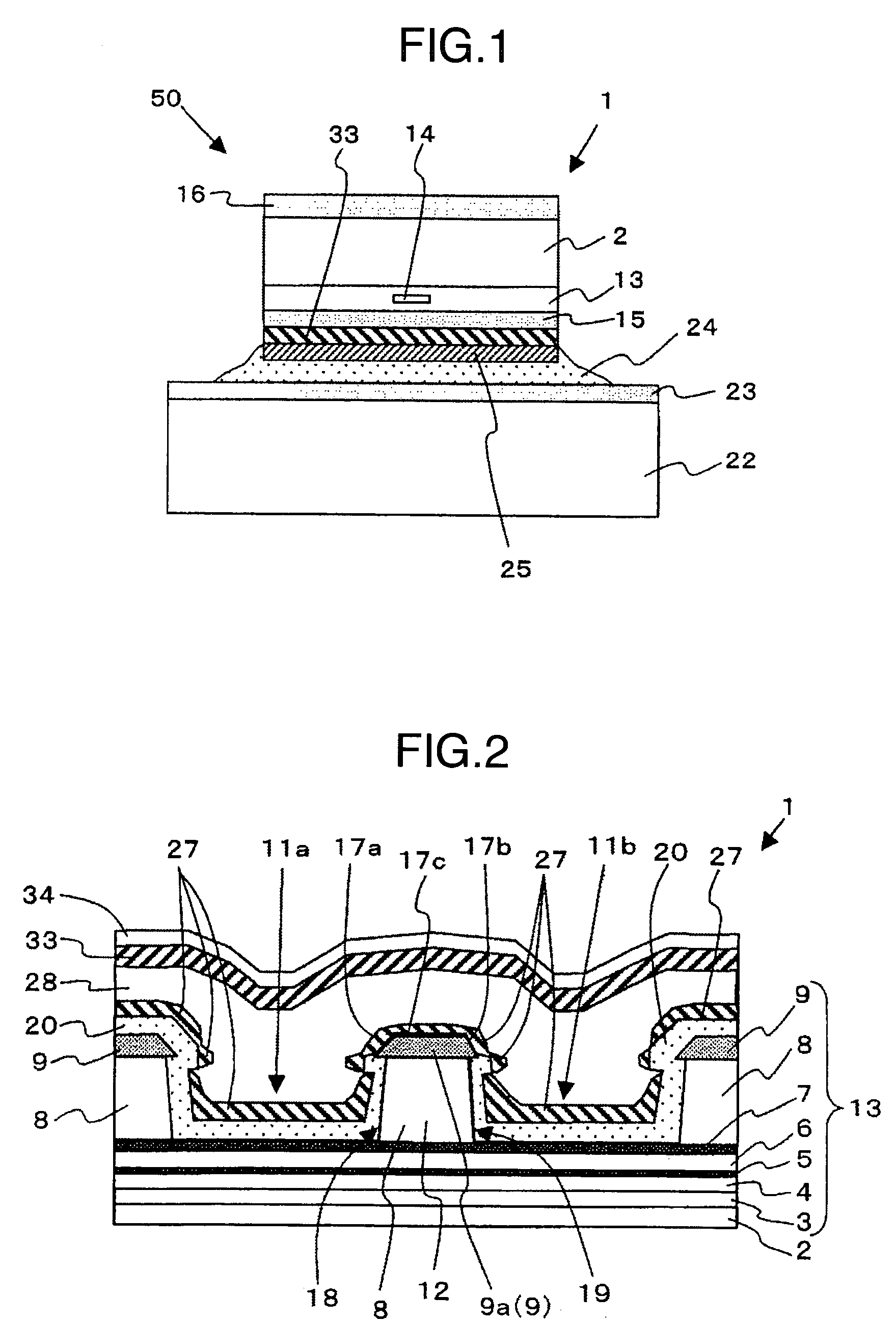 Opto-semiconductor devices