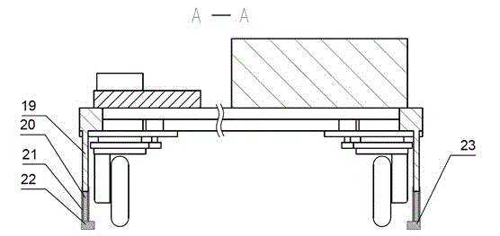 Automatic grain tedder