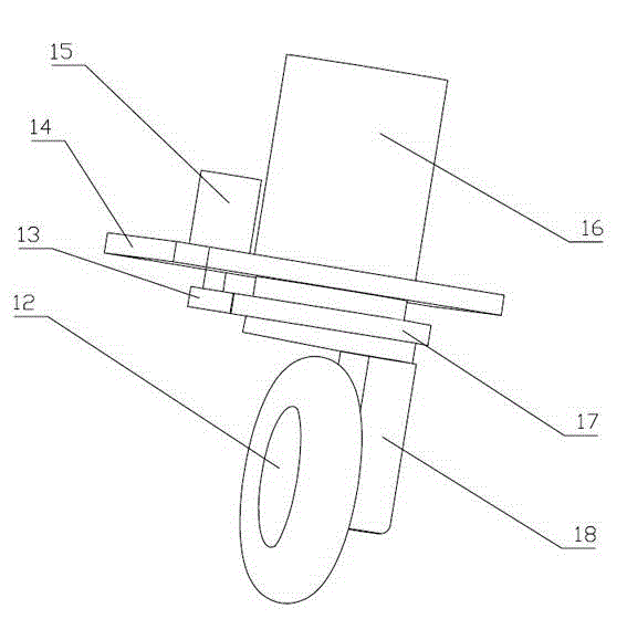 Automatic grain tedder