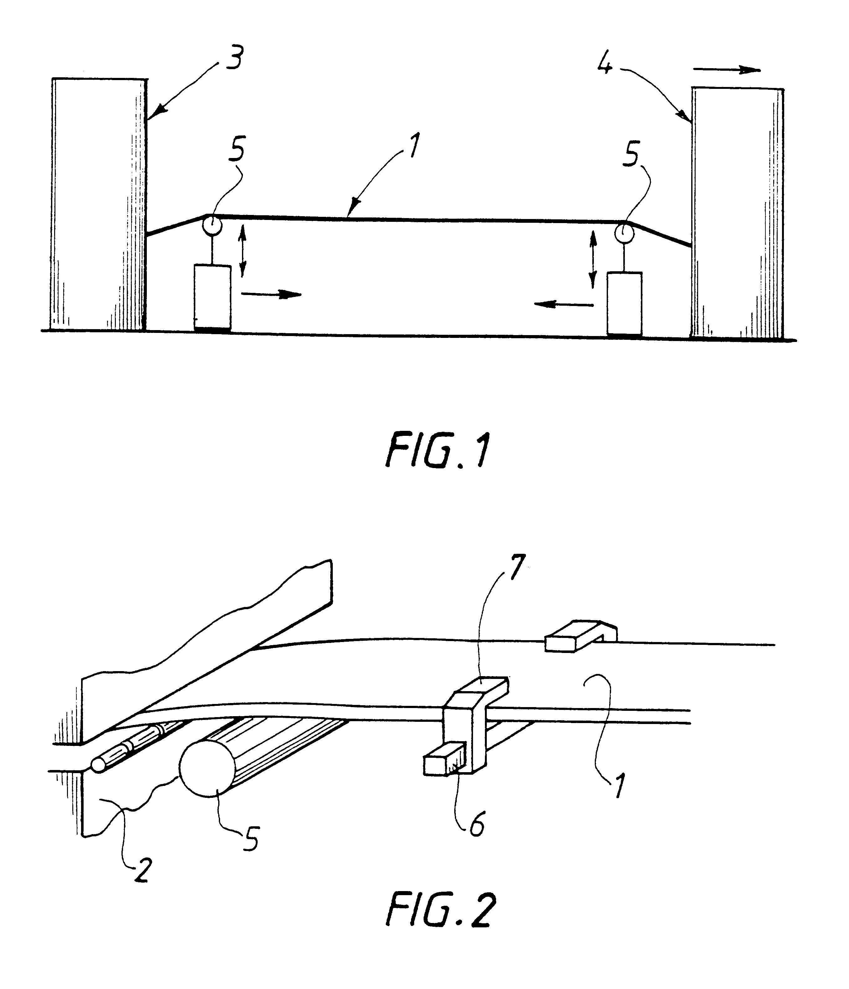 Process for improving the planeness of a metal sheet