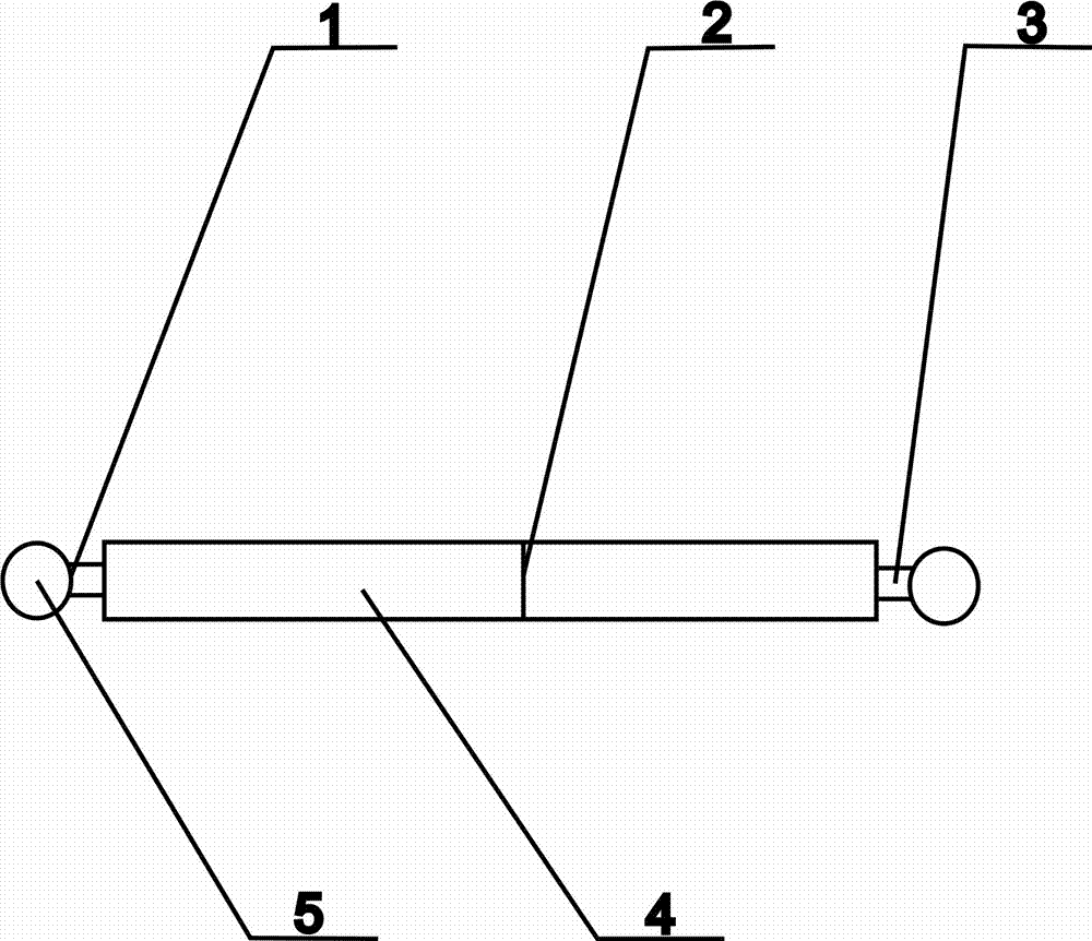 Cable crimping point and crimping fitting temperature rise experiment method