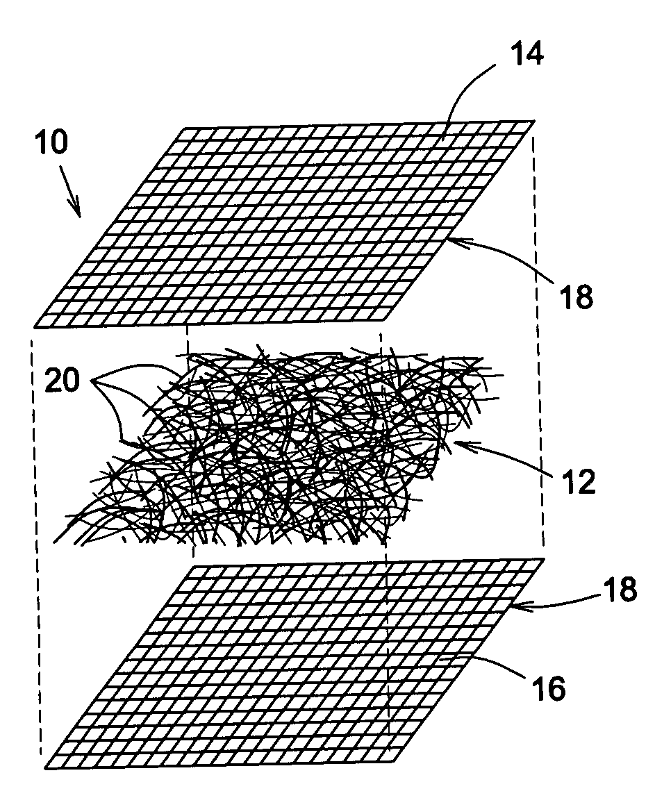 Microbicidal air filter