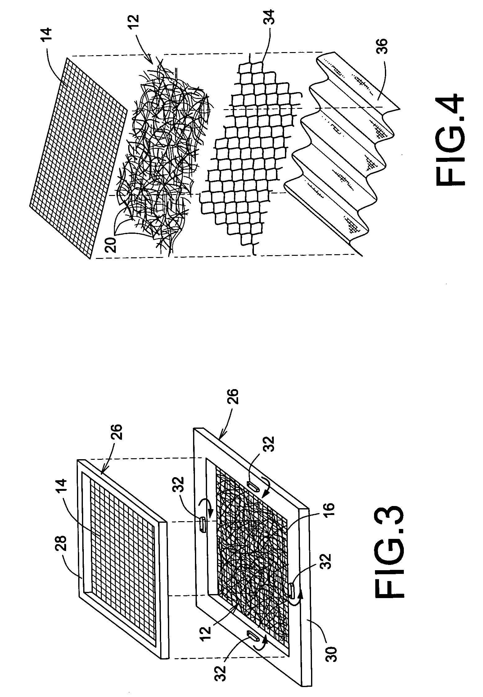 Microbicidal air filter