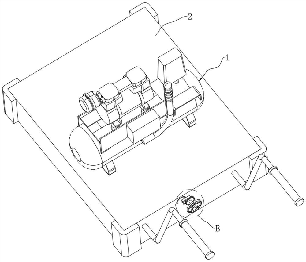 Mobile intelligent variable-frequency air compressor