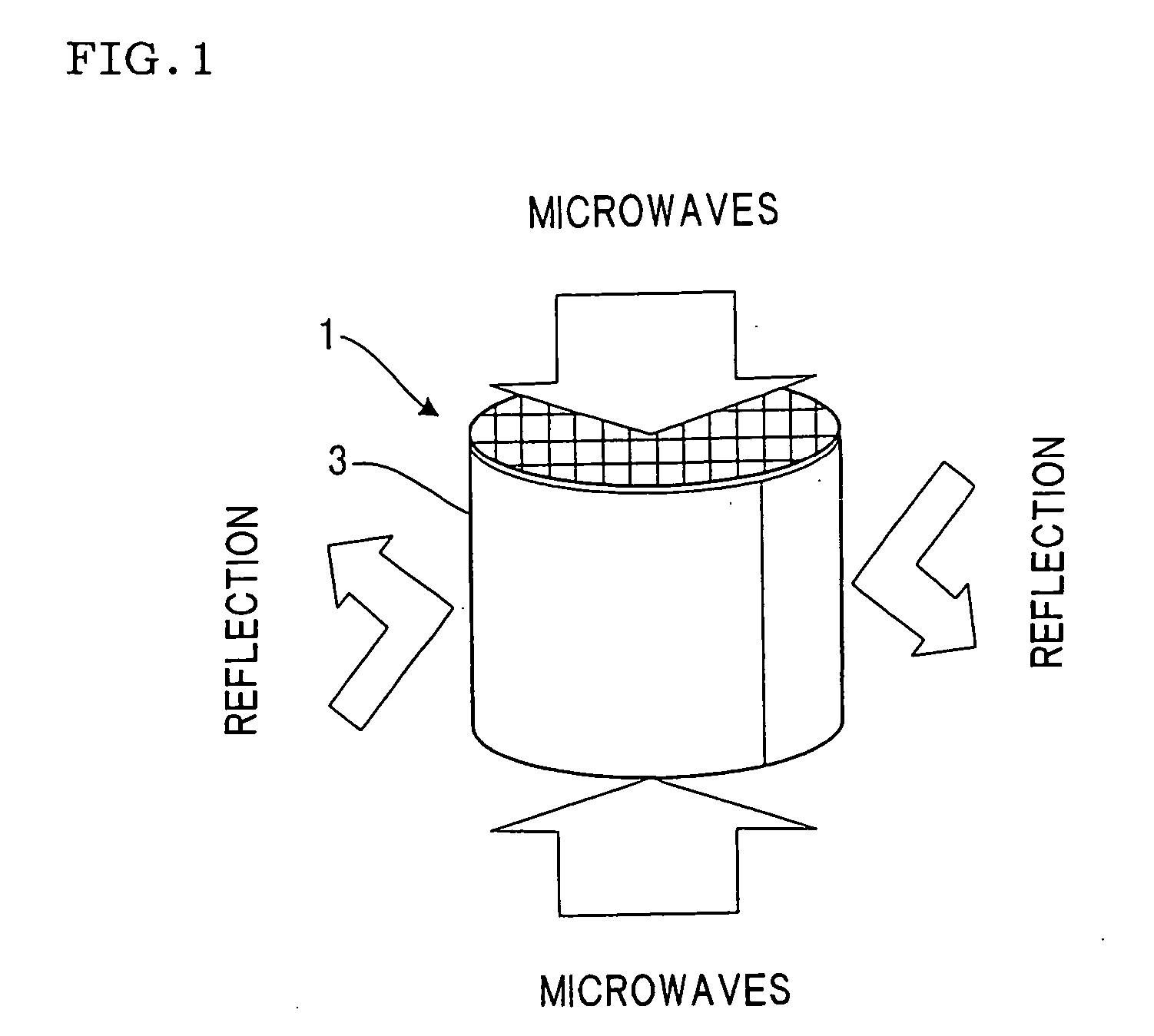 Microwave drying method of honeycomb formed bodies