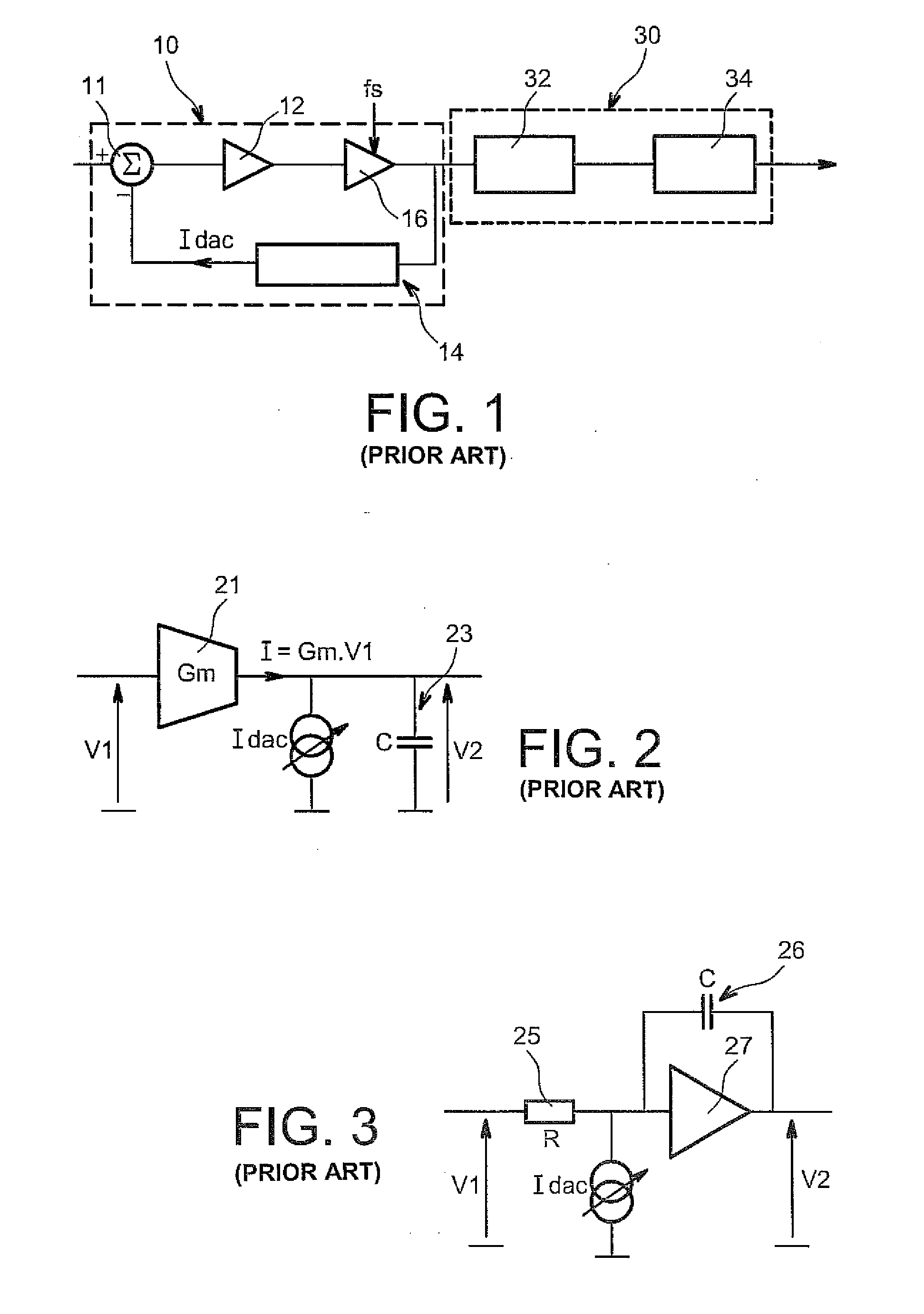 Delta-sigma modulator provided with a charge sharing integrator