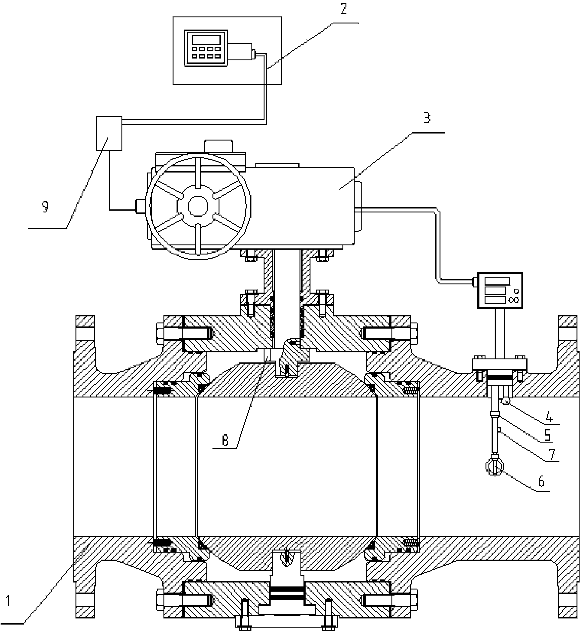 Valve remote-control system