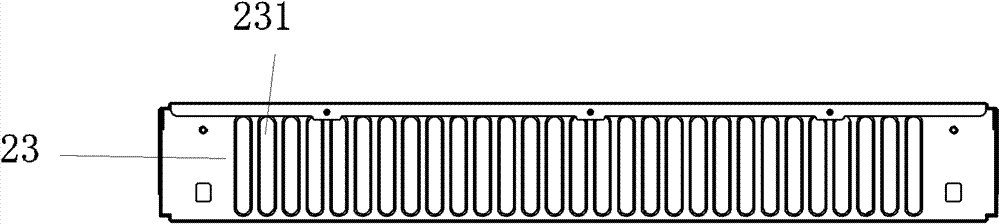 Shell body of convection heater