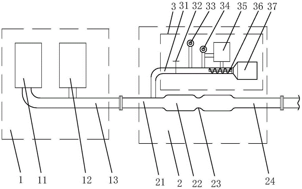 Double foam foam concrete equipment