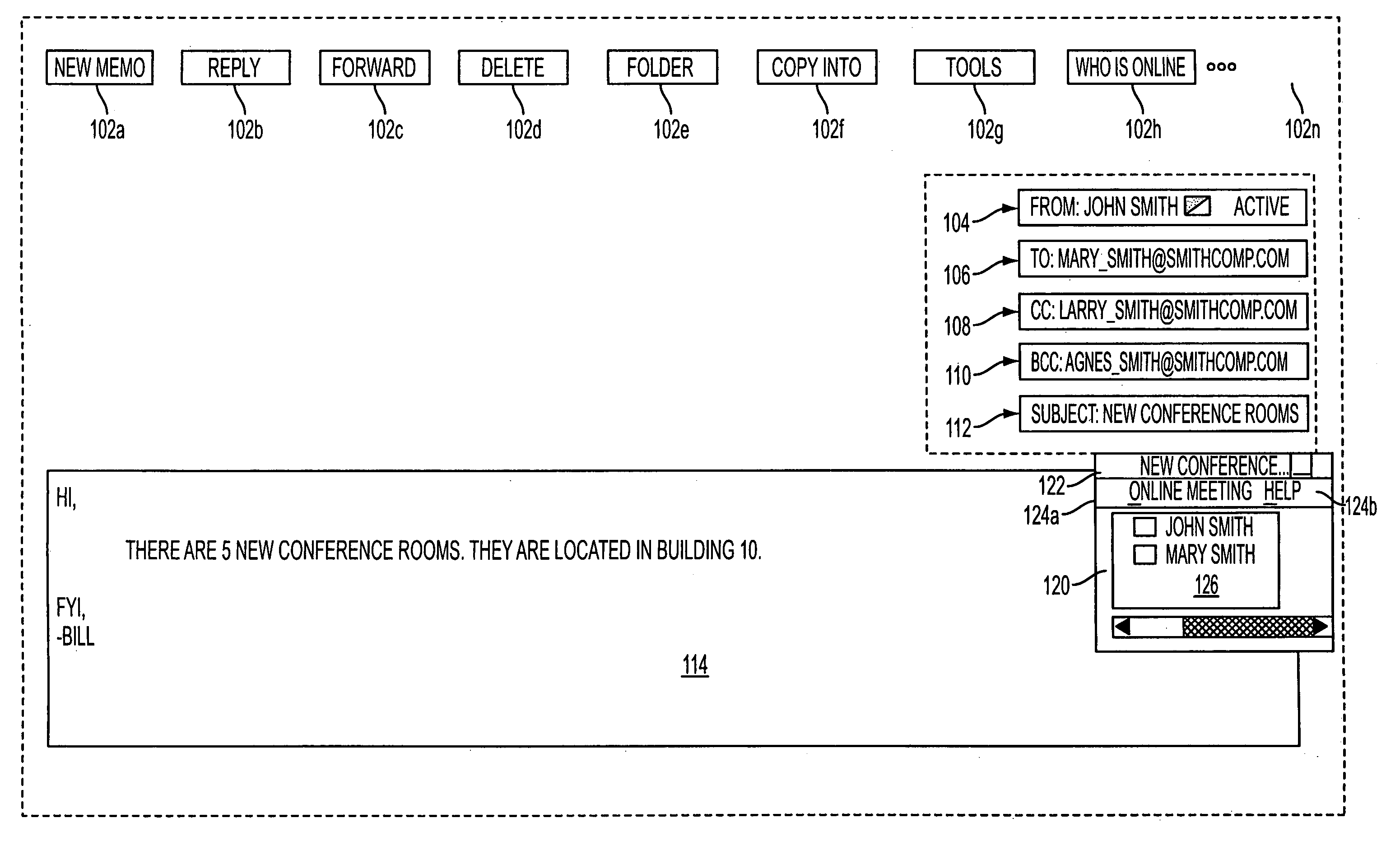 Communication link system based on user indicator