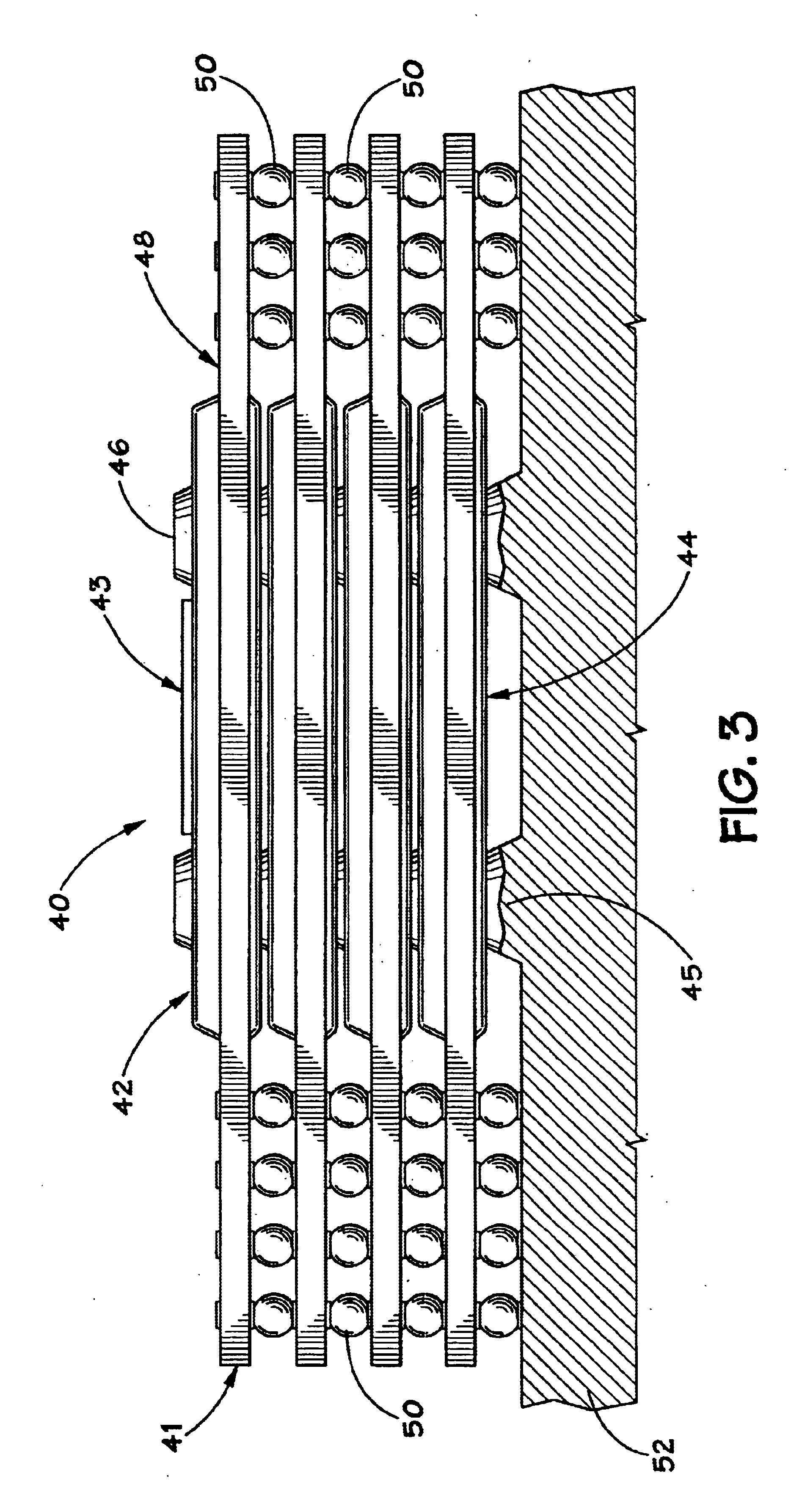 Stackable ball grid array