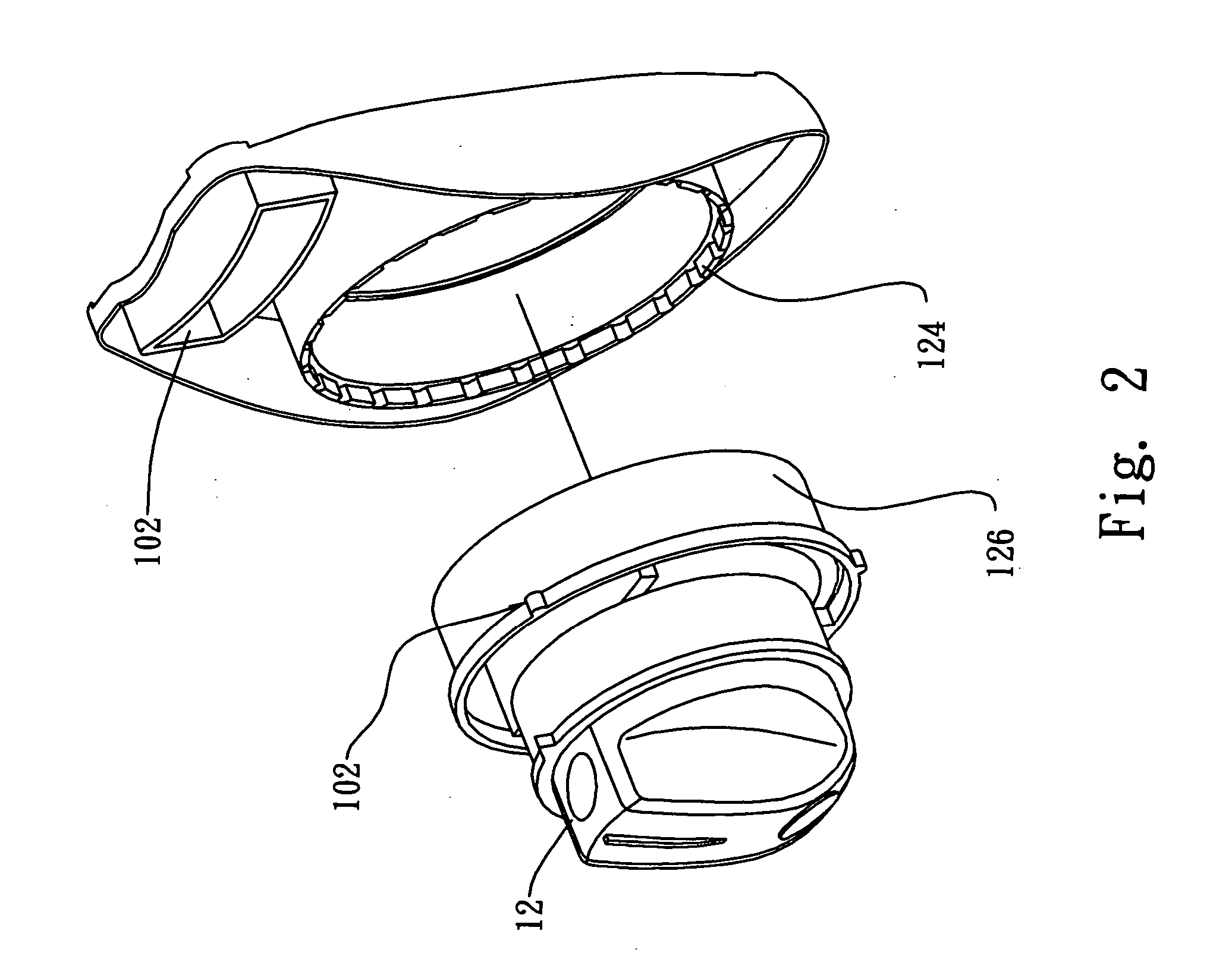 Optical horizontal measurement device