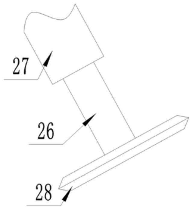 Clinical drainage device for oral surgery department