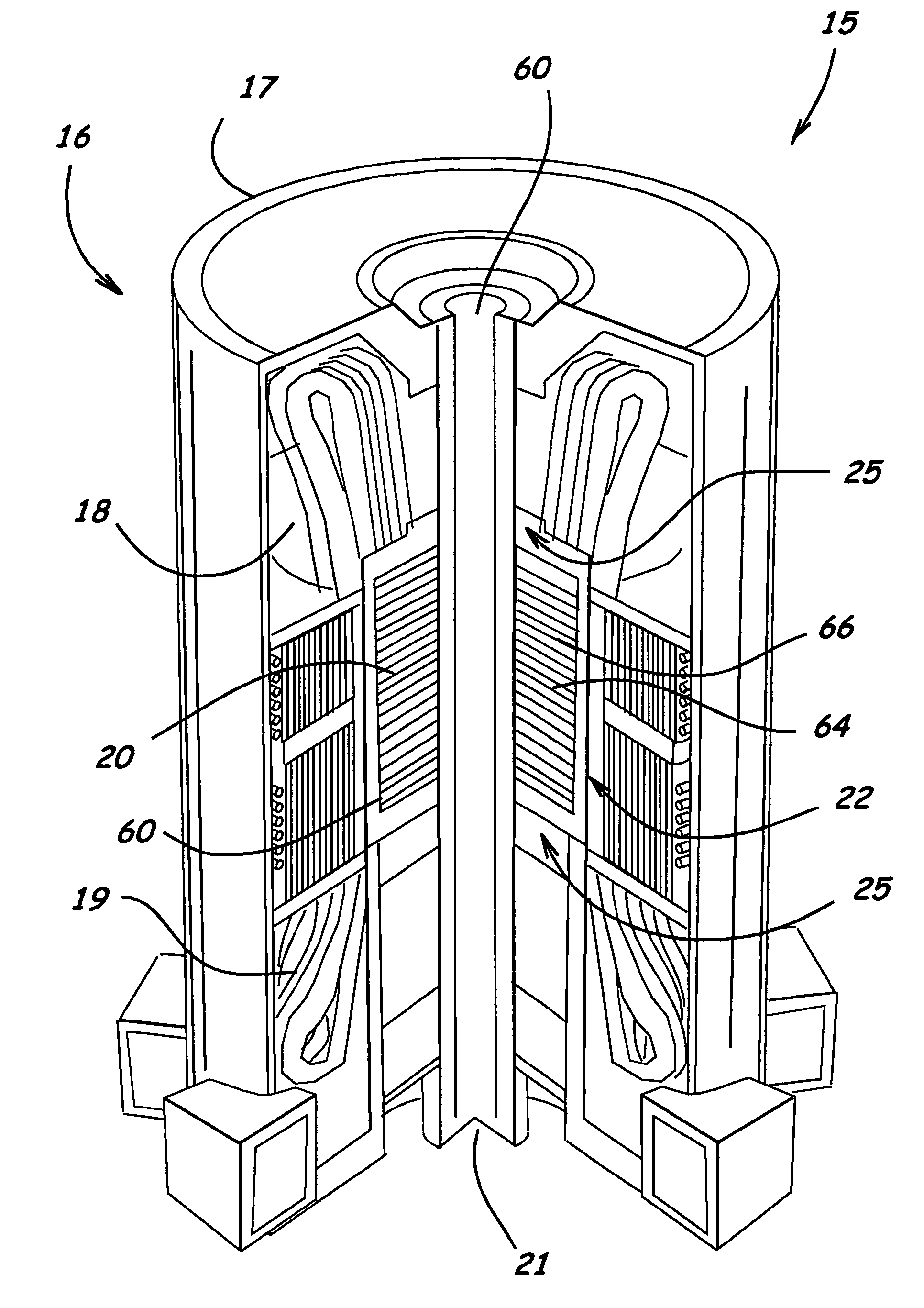 High strength induction machine, rotor, rotor cage end ring and bar joint, rotor end ring, and related methods