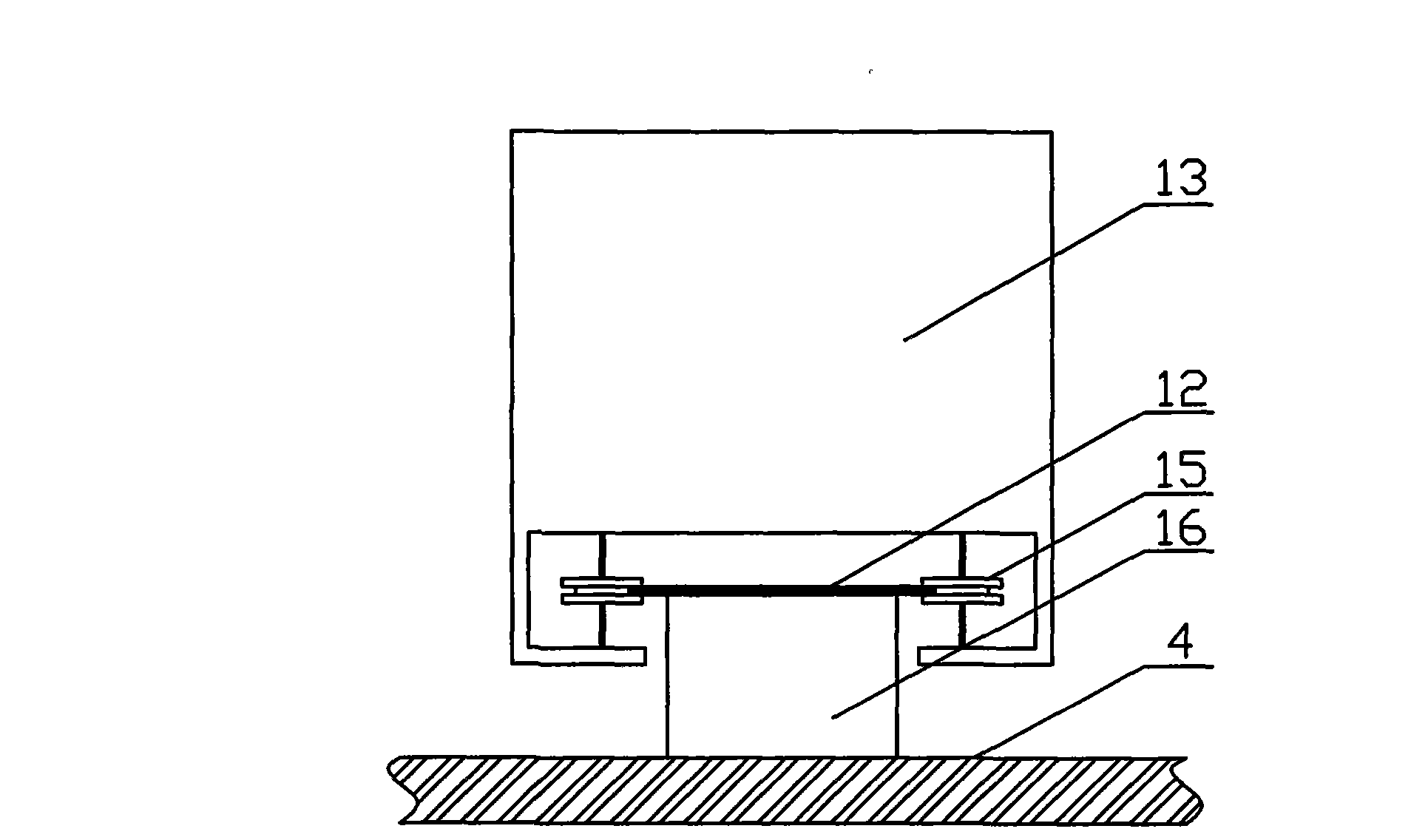 Double-type aluminum alloy walking arrangement for automatic MIG welding and welding method thereof