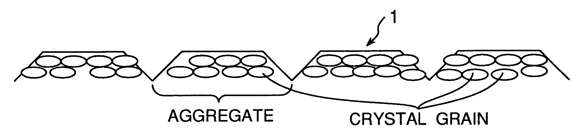 Transparent conductive film for transparent touch panel, transparent touch panel using transparent conductive film, and method of manufacturing transparent conductive film