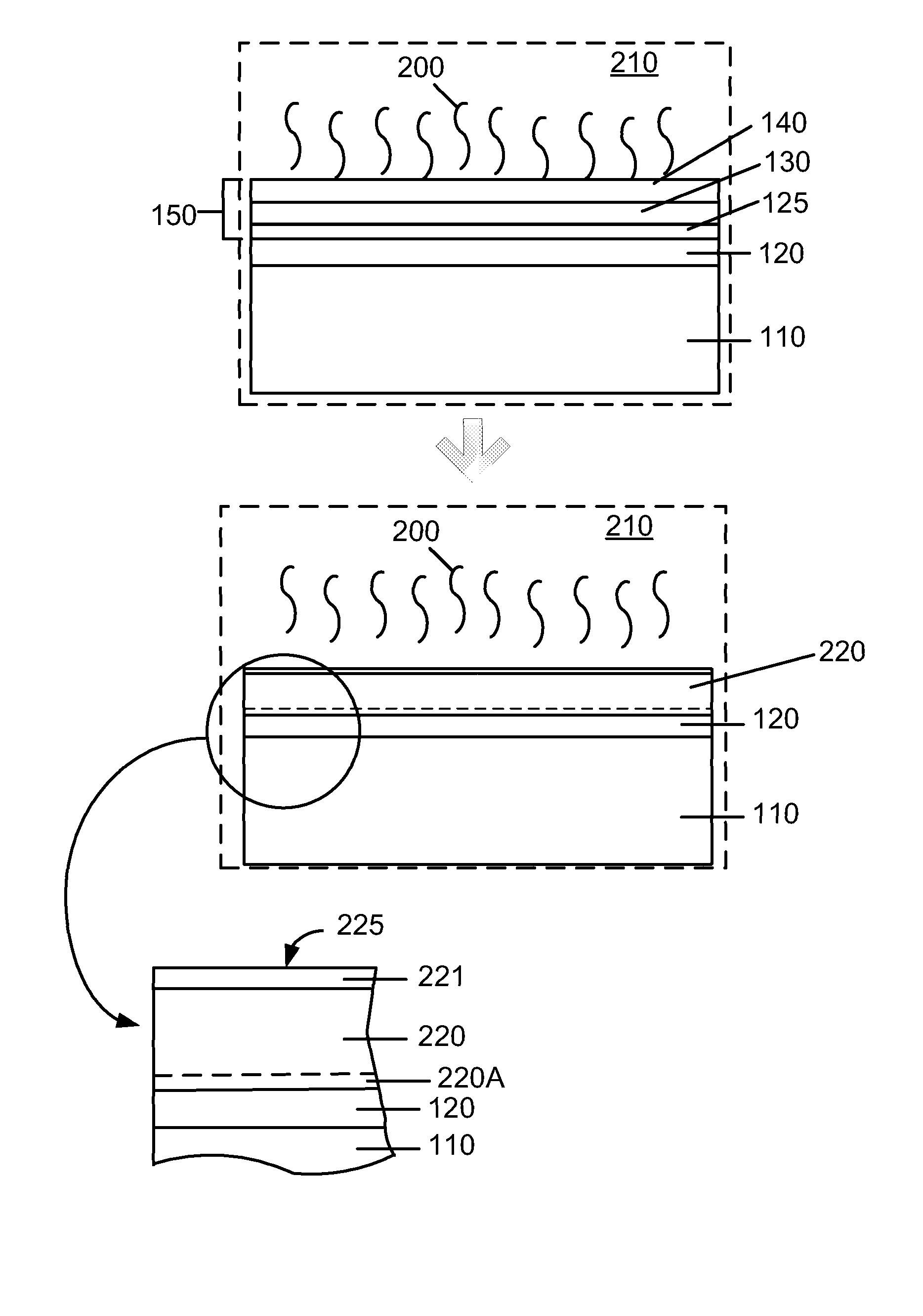 Method and structure for adhesion of absorber material for thin film photovoltaic cell