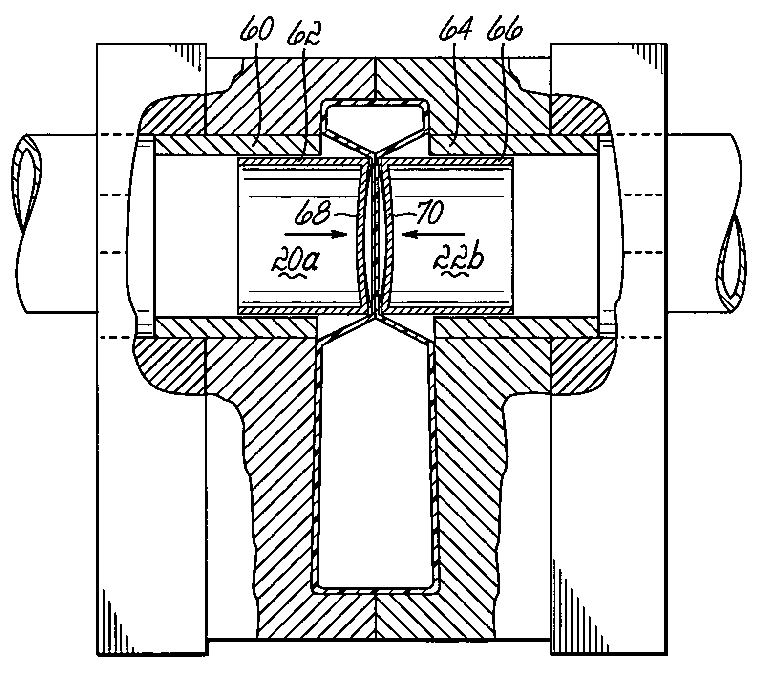 Method of making a stretch/blow molded article (bottle) with an integral projection such as a handle