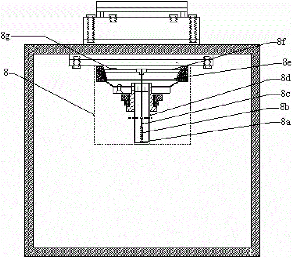 Magnetic pointer type non-contact temperature, pressure, liquid level measurement transmitter for non-open nuclear container