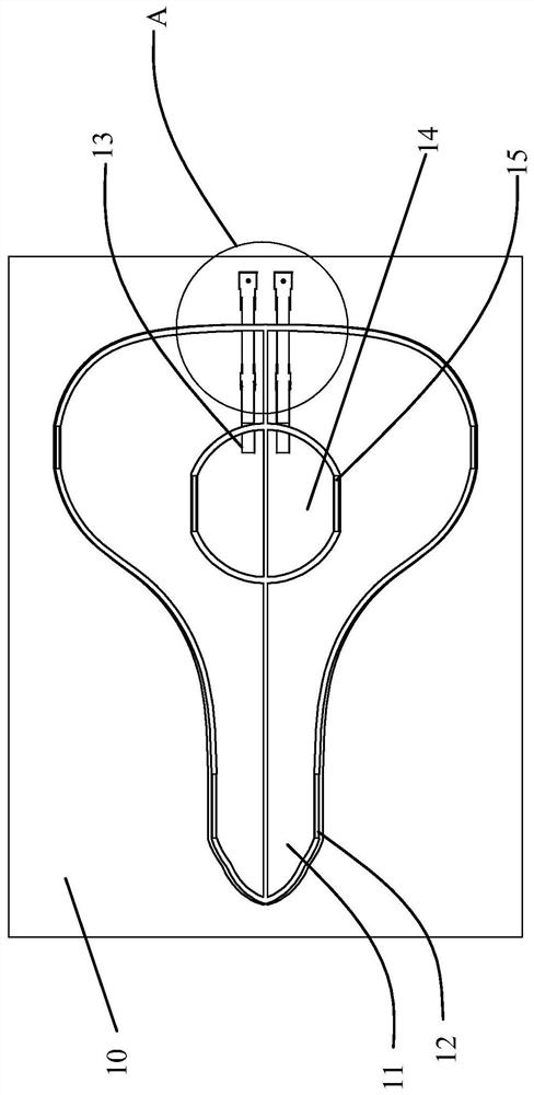 Disinfection and lubrication device for moped cushion