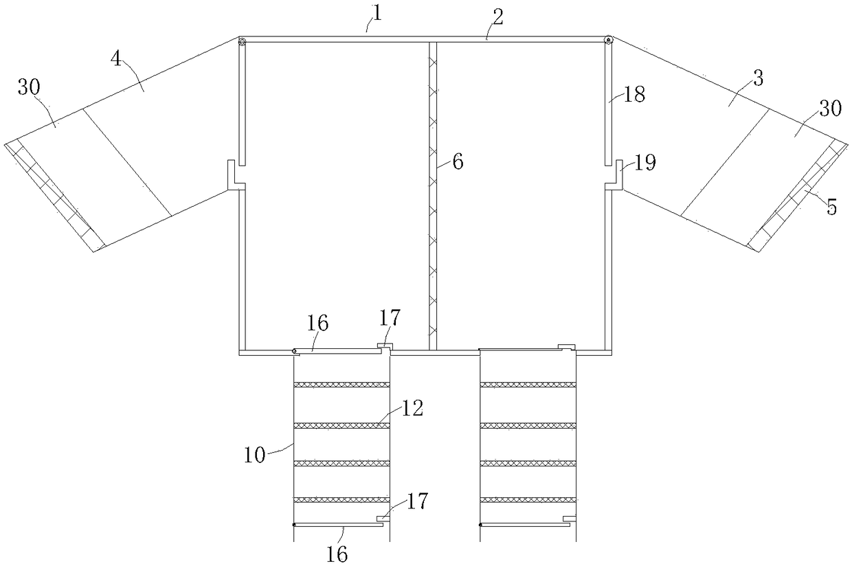 Multi-chamber reciprocation type ocean micro plastic synchronous collection and separation device with sand-removing screw rod