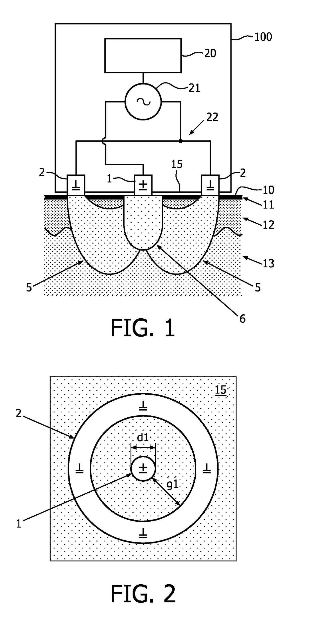 Device for radio-frequency skin treatment