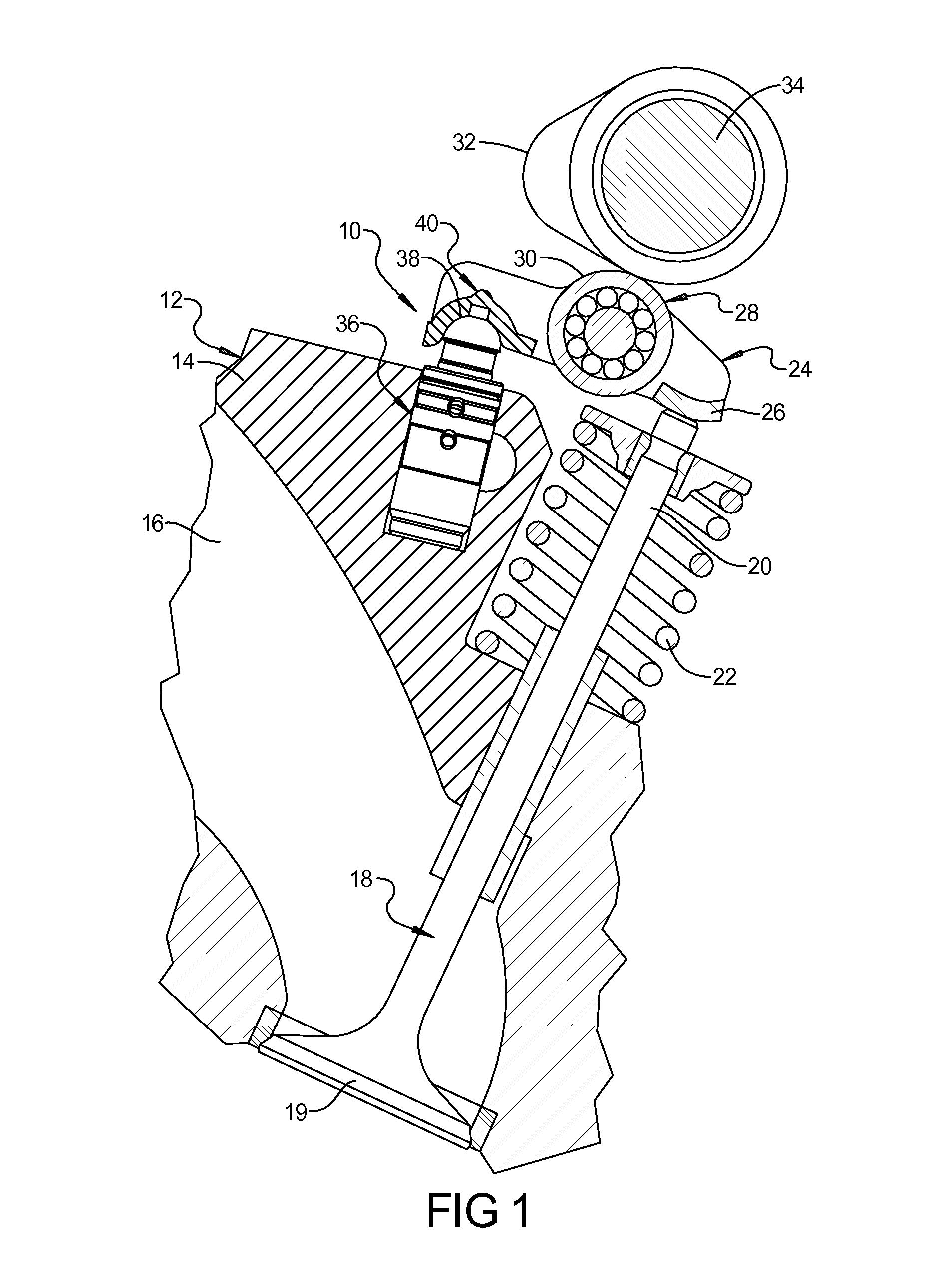 Dual feed hydraulic lash adjuster for valve actuating mechanism