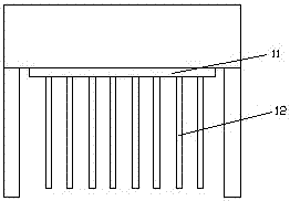 Knitting wool carding machine for woollen blanket