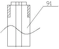 An injection-molded support bolt device and its construction method