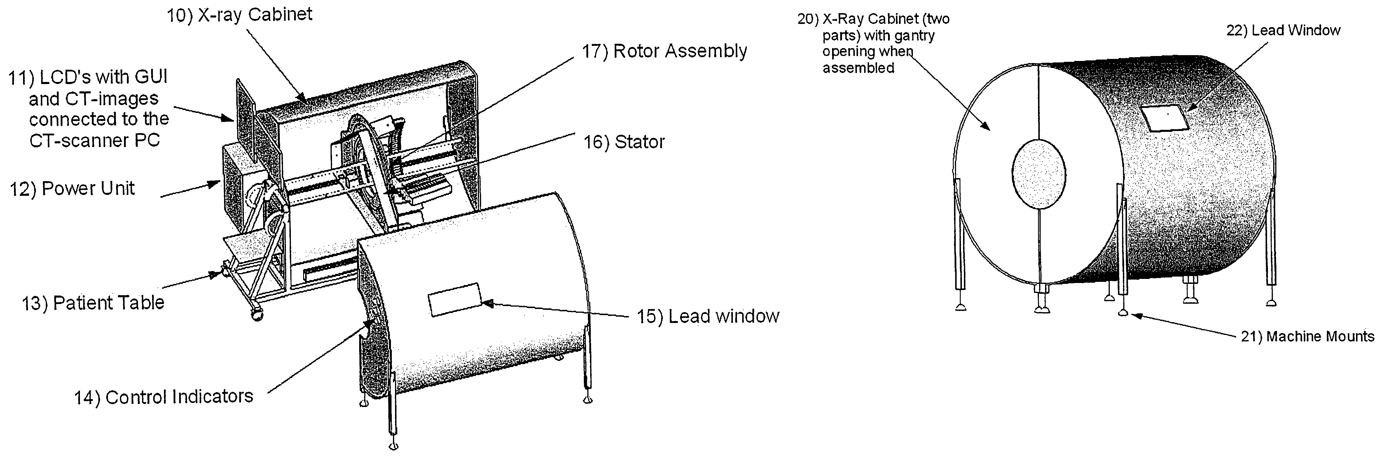 CT scanning system