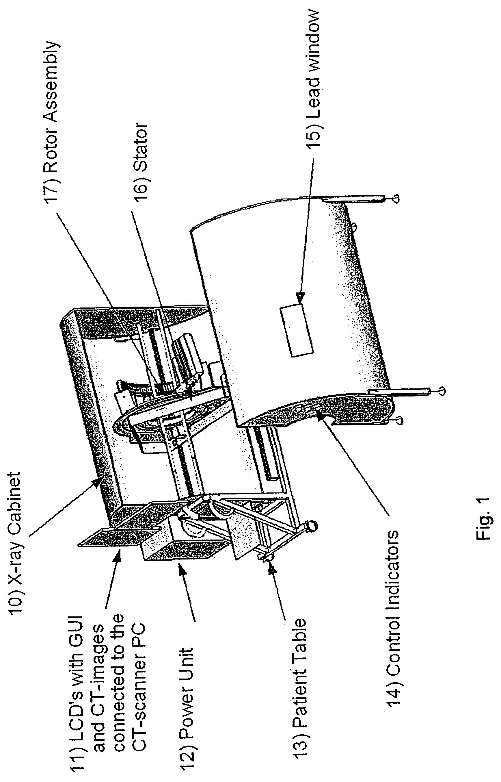 CT scanning system