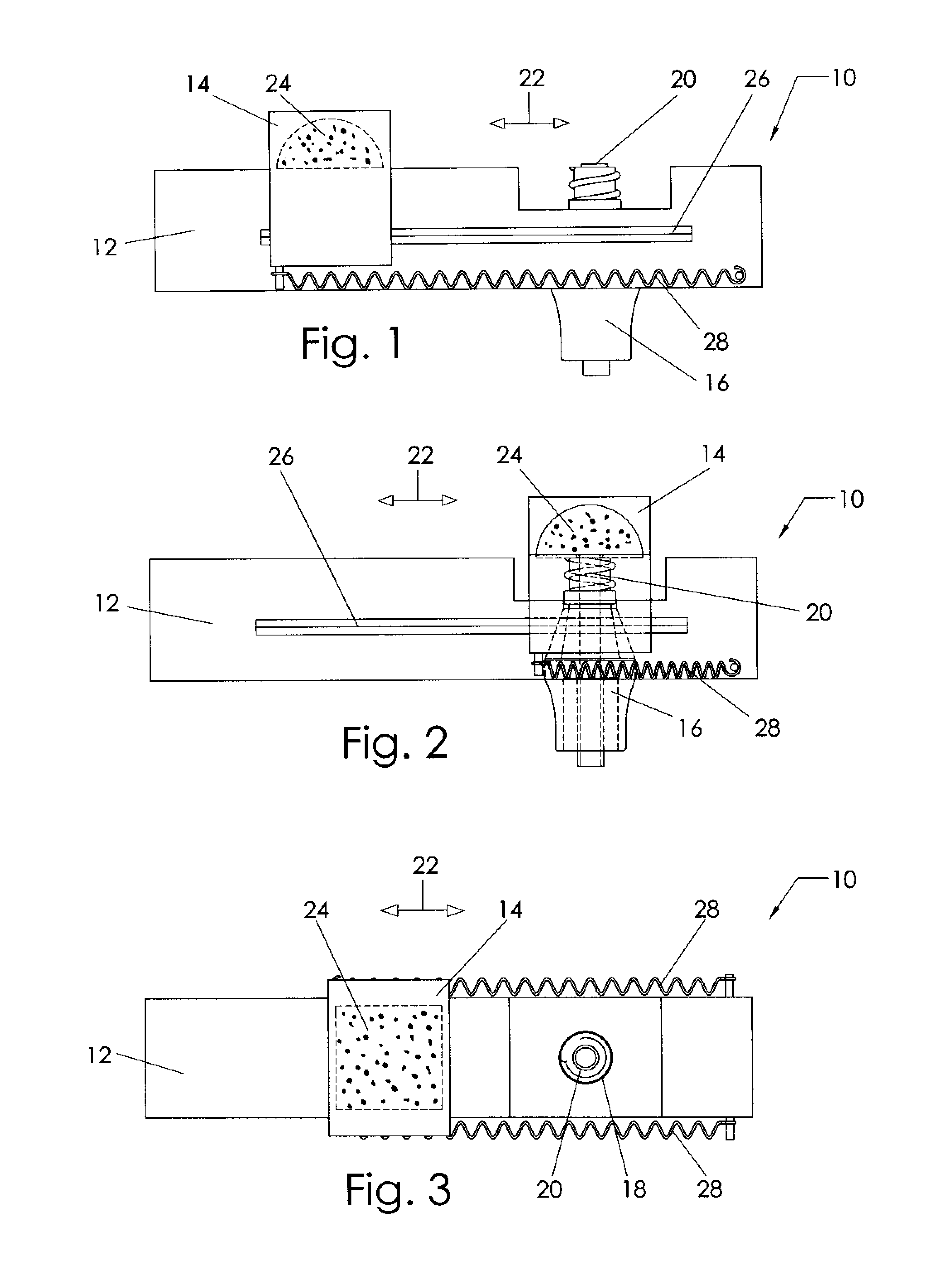 Needleless hub disinfection device and method