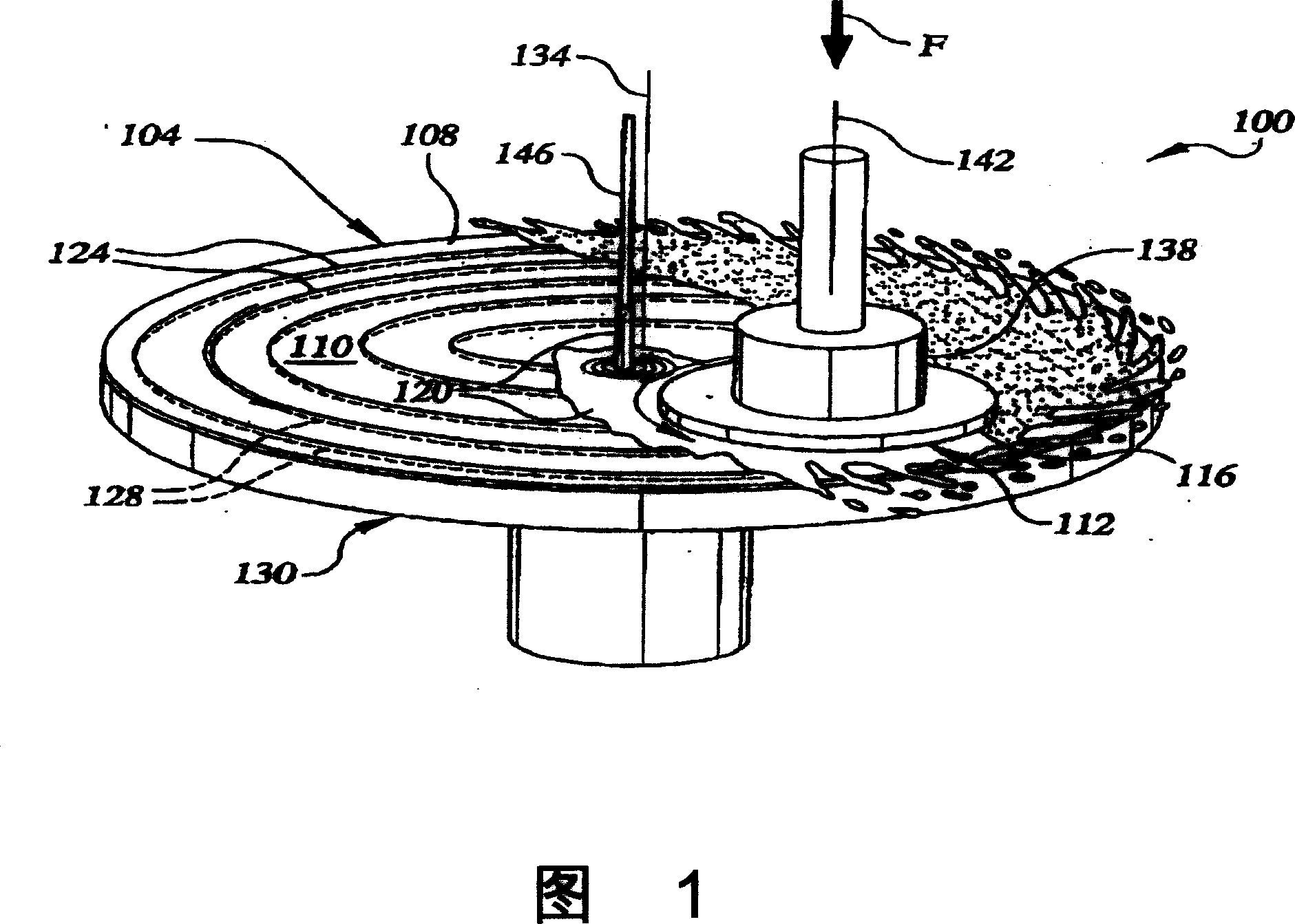 Three-dimensional network for chemical mechanical polishing