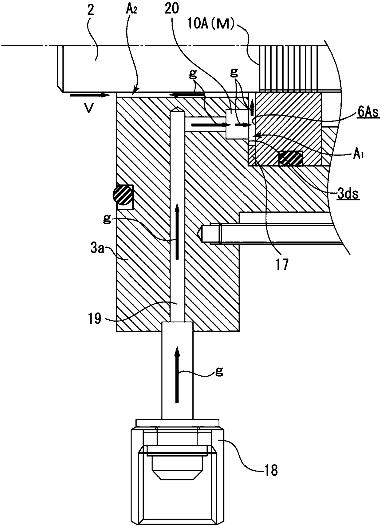 Magnetic fluid seal