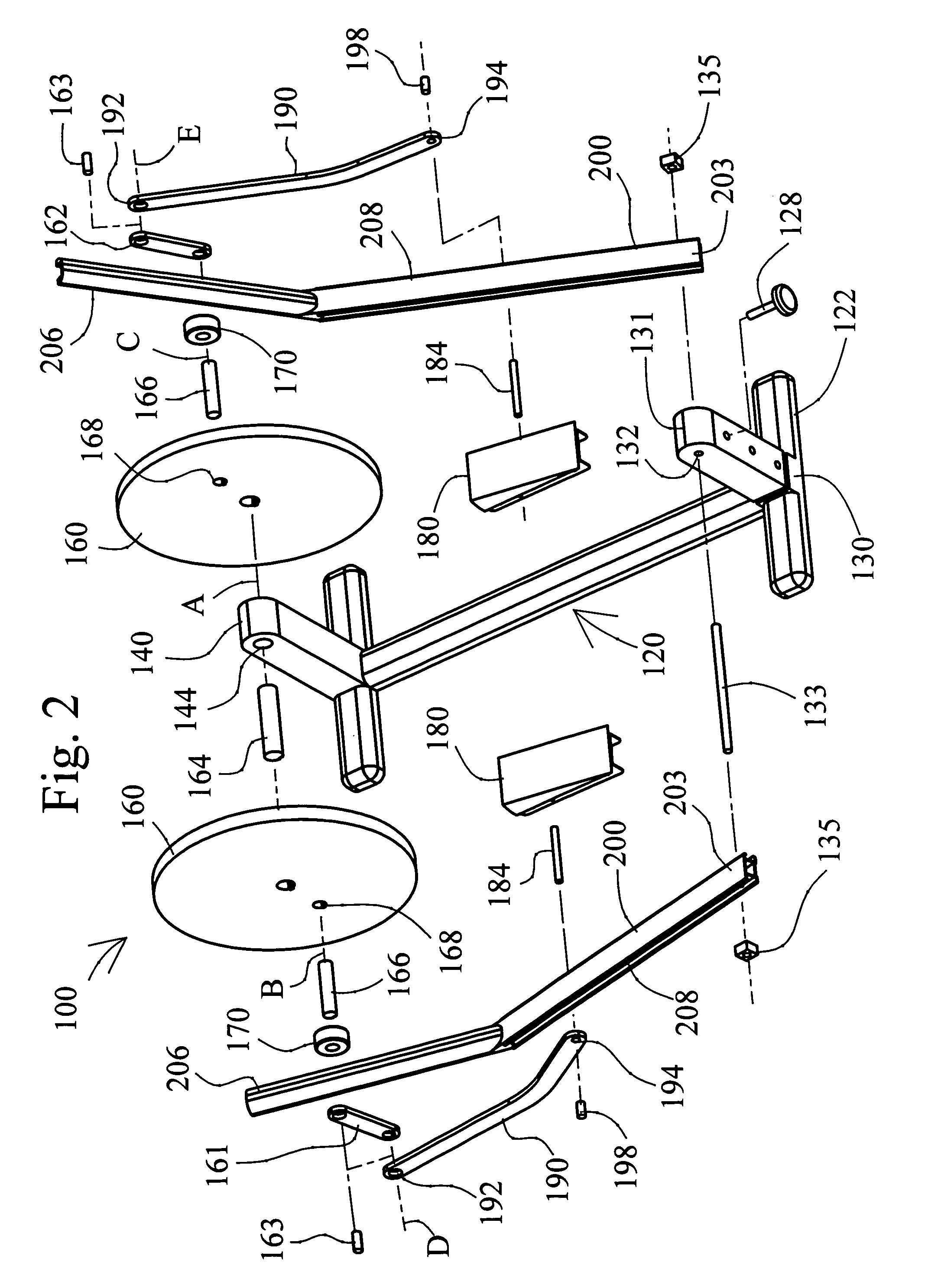 Elliptical exercise methods and apparatus