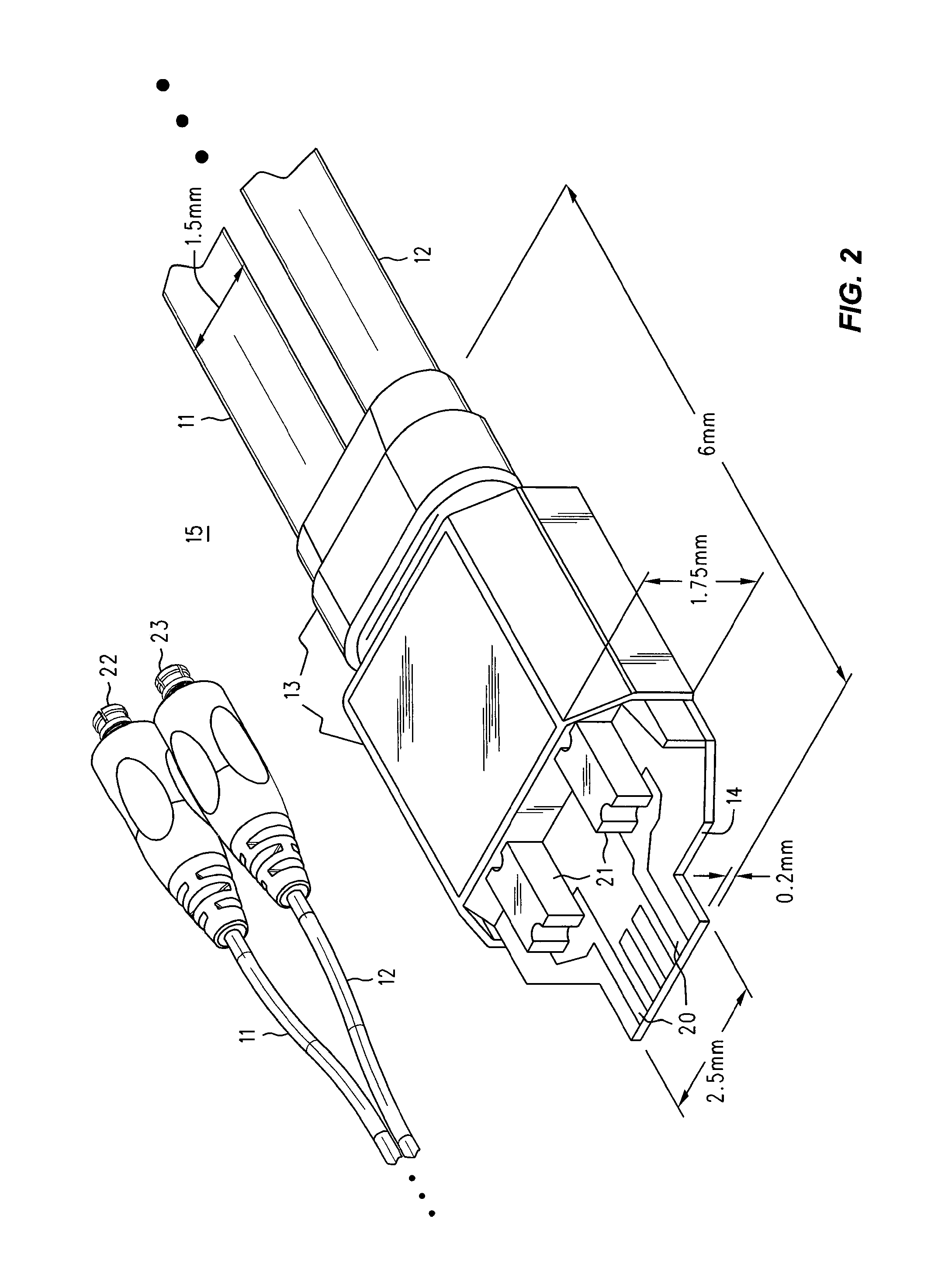 ZIF connection accessory and ZIF browser for an electronic probe